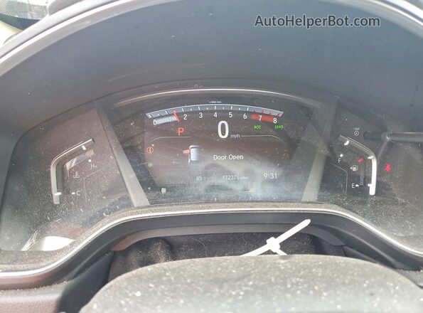 JHLRW2H81KX014336 2019 HONDA CR-V White Instrument cluster view