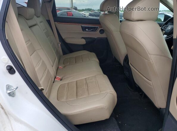 JHLRW2H81KX014336 2019 HONDA CR-V White Rear interior view