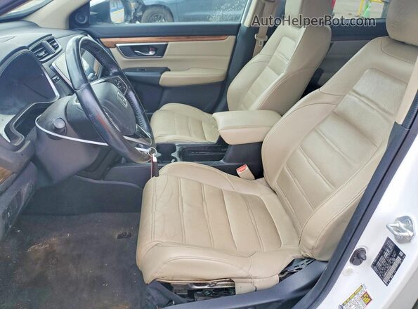 JHLRW2H81KX014336 2019 HONDA CR-V White Front interior view