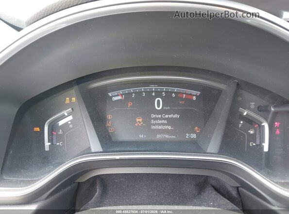 JHLRW2H82KX014202 2019 HONDA CR-V Silver უკანა სავარძლების ხედი