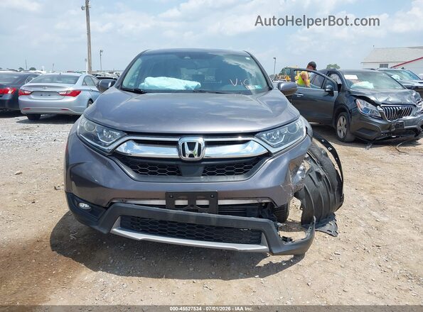 JHLRW2H82KX014202 2019 HONDA CR-V Silver ხელსაწყოთა პანელის ხედი