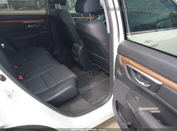 JHLRW2H84KX020356 2019 HONDA CR-V White VIN sticker view