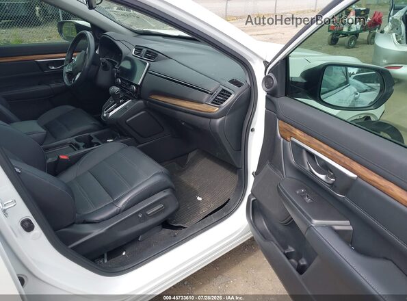 JHLRW2H84KX020356 2019 HONDA CR-V White Front interior view