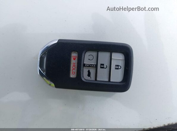 JHLRW2H84KX020356 2019 HONDA CR-V White Dashboard view