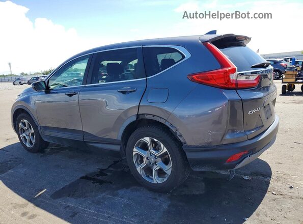 JHLRW2H86KX004174 2019 HONDA CR-V Gray Trasero izquierdo