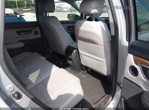 JHLRW2H89KX021227 2019 HONDA CR-V Gray VIN კოდის სტიკერის ხედი