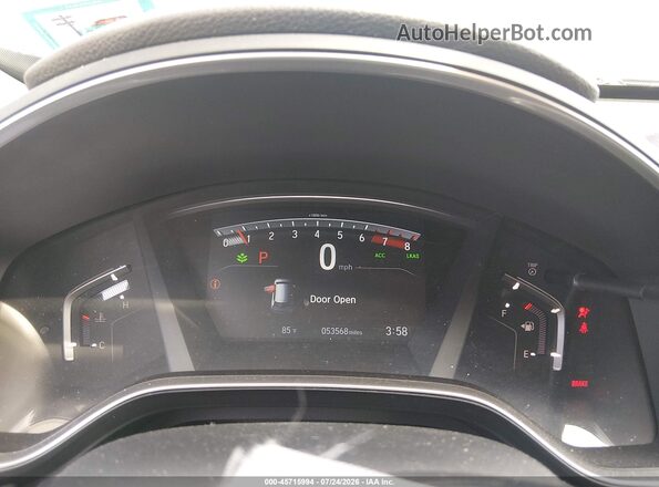 JHLRW2H89KX021227 2019 HONDA CR-V Gray უკანა სავარძლების ხედი