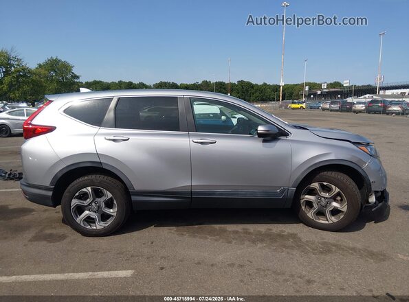 JHLRW2H89KX021227 2019 HONDA CR-V Gray უკანა სალონის ხედი