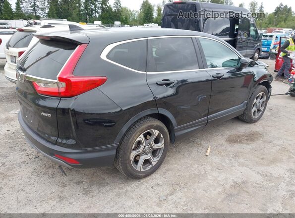 JHLRW2H8XKX022581 2019 HONDA CR-V Black Задня права чверть