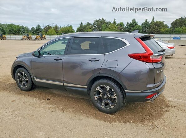 JHLRW2H90KX005765 2019 HONDA CR-V Gray Задня ліва чверть