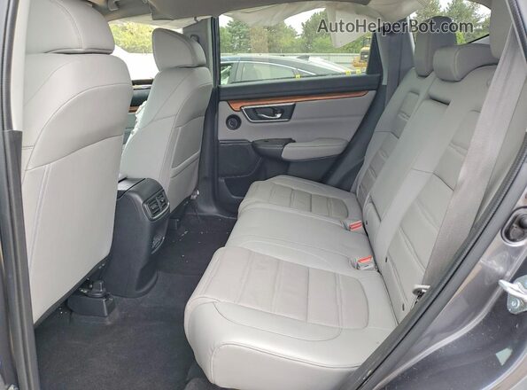 JHLRW2H90KX005765 2019 HONDA CR-V Gray Вид задніх сидінь