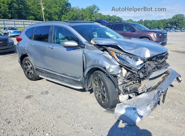 JHLRW2H90KX008021 2019 HONDA CR-V Silver Przód prawy