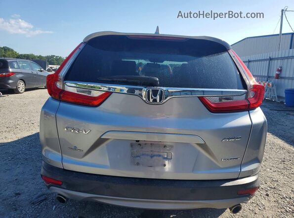 JHLRW2H90KX008021 2019 HONDA CR-V Silver Widok z tyłu