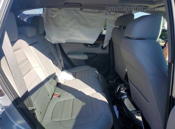 JHLRW2H90KX008021 2019 HONDA CR-V Silver Widok wnętrza z tyłu