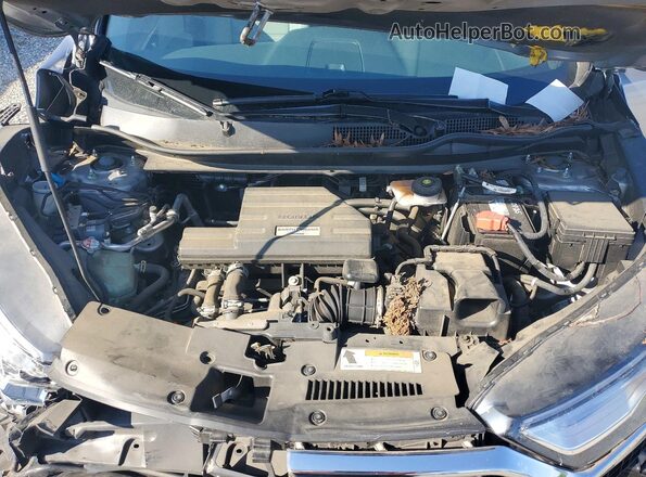 JHLRW2H90KX008021 2019 HONDA CR-V Silver Widok komory silnika