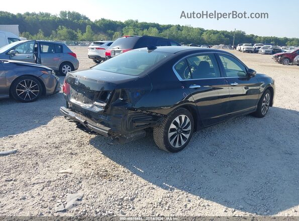 JHMCR6F33HC010263 2017 HONDA ACCORD Black Tył prawy