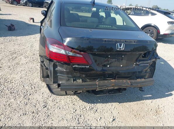 JHMCR6F33HC010263 2017 HONDA ACCORD Black Widok z przodu