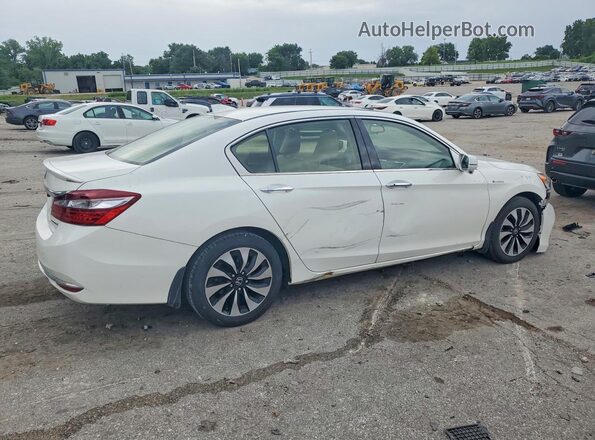 JHMCR6F35HC005873 2017 HONDA ACCORD White Հետևի աջ