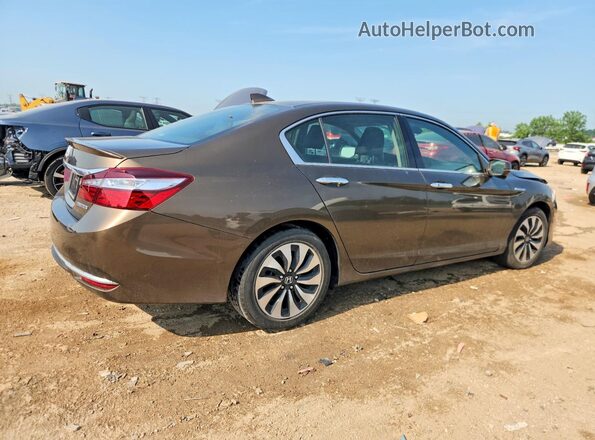 JHMCR6F35HC007218 2017 HONDA ACCORD Brown Հետևի աջ