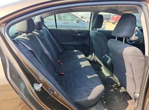 JHMCR6F35HC007218 2017 HONDA ACCORD Brown Հետևի նստատեղերի տեսք