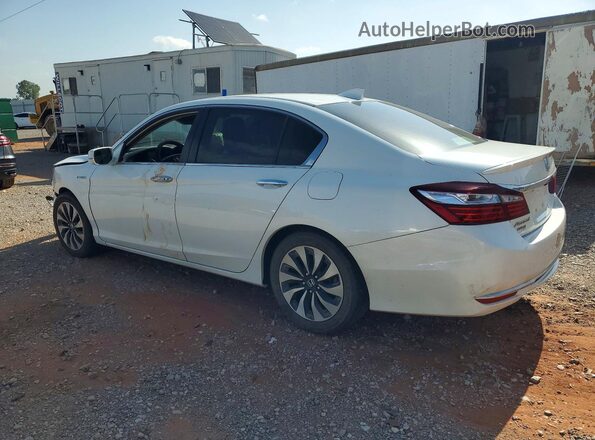 JHMCR6F37HC002442 2017 HONDA ACCORD White Trasero izquierdo
