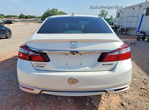 JHMCR6F37HC002442 2017 HONDA ACCORD White Vista trasera