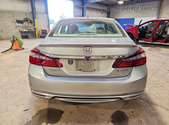 JHMCR6F38HC019122 2017 HONDA ACCORD Silver უკანა ხედი