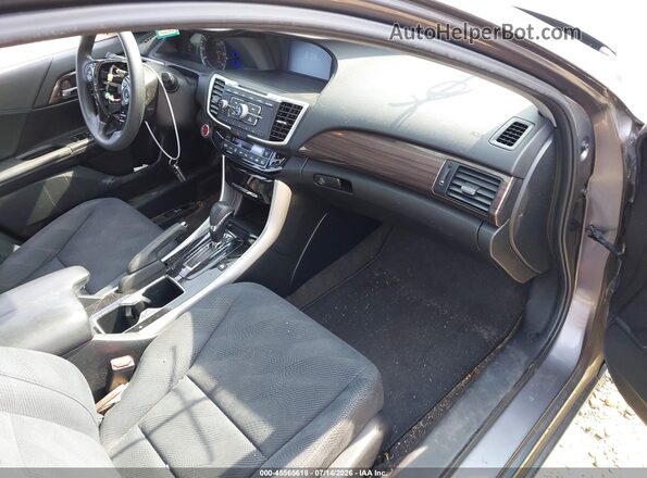 JHMCR6F39HC009313 2017 HONDA ACCORD Gray Widok wnętrza z przodu