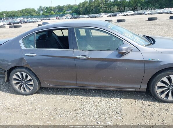 JHMCR6F39HC009313 2017 HONDA ACCORD Gray Widok wnętrza z tyłu
