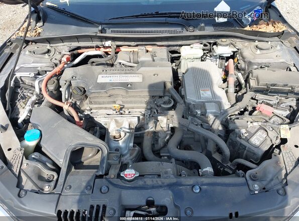 JHMCR6F39HC009313 2017 HONDA ACCORD Gray Widok z tyłu