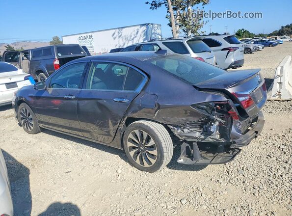 JHMCR6F3XHC006419 2017 HONDA ACCORD Gray Rear left