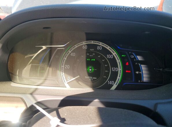 JHMCR6F3XHC006419 2017 HONDA ACCORD Gray Instrument cluster view