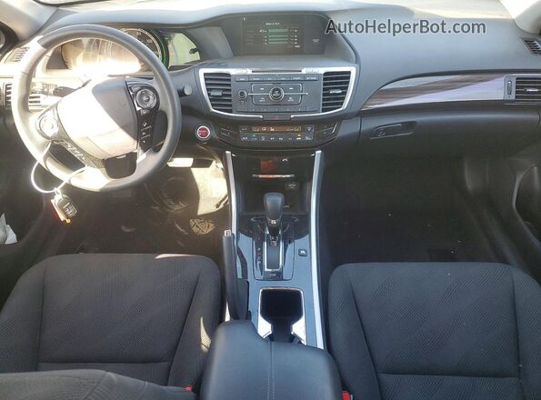 JHMCR6F3XHC006419 2017 HONDA ACCORD Gray Dashboard view