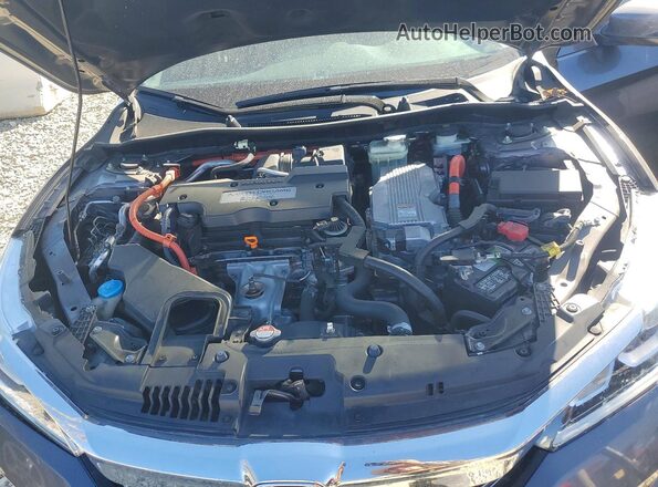 JHMCR6F3XHC006419 2017 HONDA ACCORD Gray Rear interior view