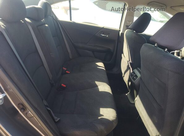 JHMCR6F3XHC006419 2017 HONDA ACCORD Gray Rear seats view