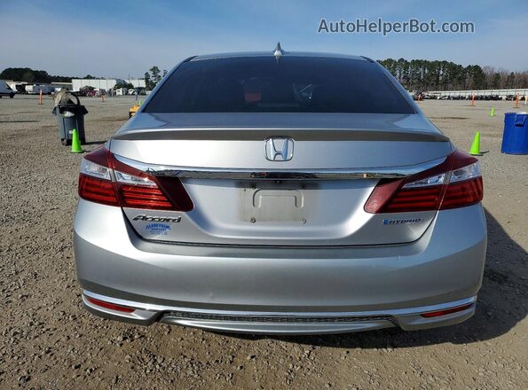 JHMCR6F3XHC009742 2017 HONDA ACCORD Silver Rear view