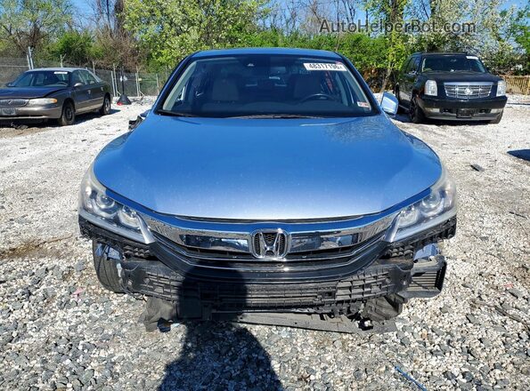 JHMCR6F50HC021271 2017 HONDA ACCORD Blue Դիմացի տեսք