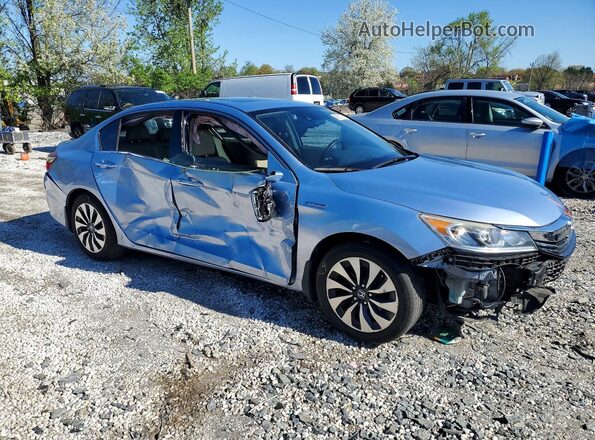 JHMCR6F50HC021271 2017 HONDA ACCORD Blue Առջևի աջ