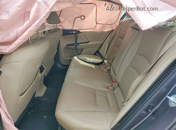 JHMCR6F51HC012482 2017 HONDA ACCORD Gray Widok tylnych siedzeń