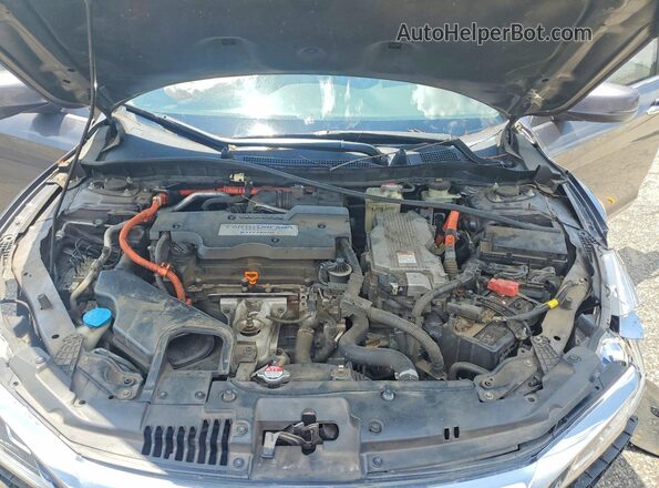 JHMCR6F53HC029736 2017 HONDA ACCORD Gray Rear interior view