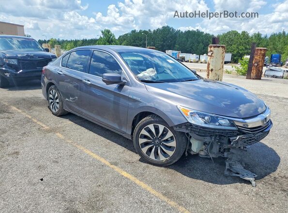 JHMCR6F53HC029736 2017 HONDA ACCORD Gray Front right