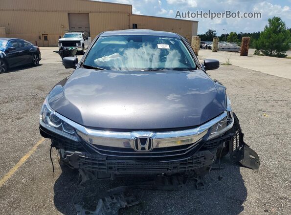 JHMCR6F53HC029736 2017 HONDA ACCORD Gray Front view