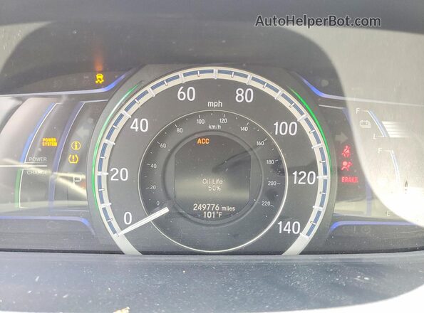 JHMCR6F53HC029736 2017 HONDA ACCORD Gray Instrument cluster view