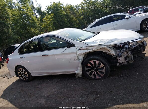 JHMCR6F53HC030613 2017 HONDA ACCORD White Սալոնի հետևի տեսք