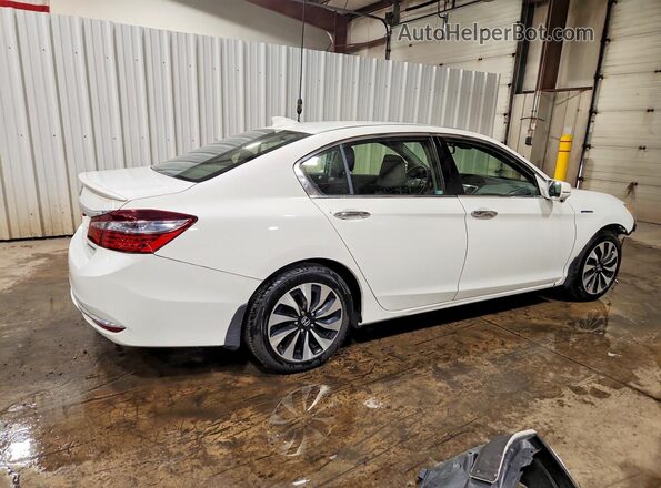 JHMCR6F54HC012993 2017 HONDA ACCORD Белый Задняя правая четверть