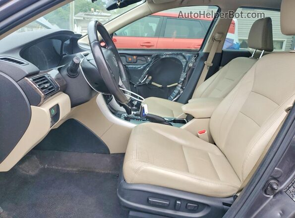 JHMCR6F55HC015840 2017 HONDA ACCORD Gray Widok wnętrza z przodu