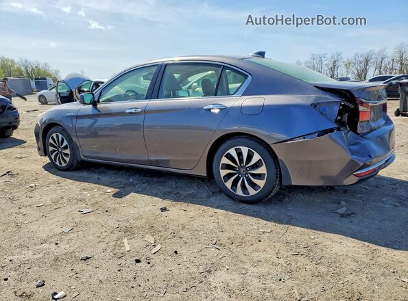 JHMCR6F56HC017631 2017 HONDA ACCORD Серый Задняя левая четверть