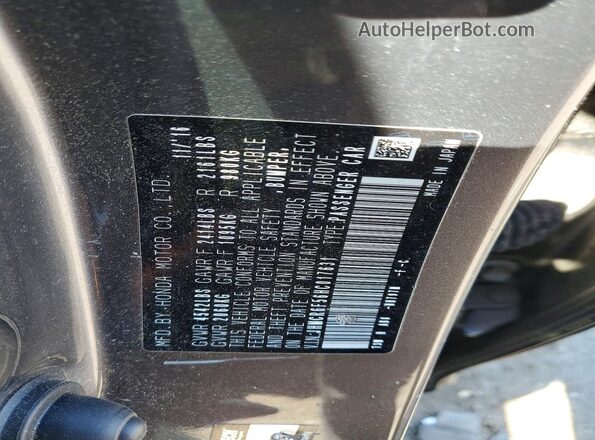 JHMCR6F56HC017631 2017 HONDA ACCORD Серый Вид подкапотного пространства