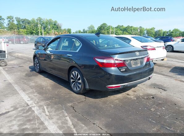 JHMCR6F57HC004158 2017 HONDA ACCORD Черный Задняя левая четверть