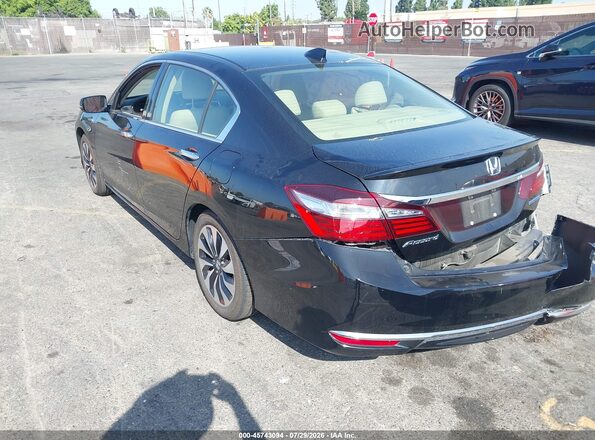 JHMCR6F57HC028783 2017 HONDA ACCORD Black უკანა მარცხენა
